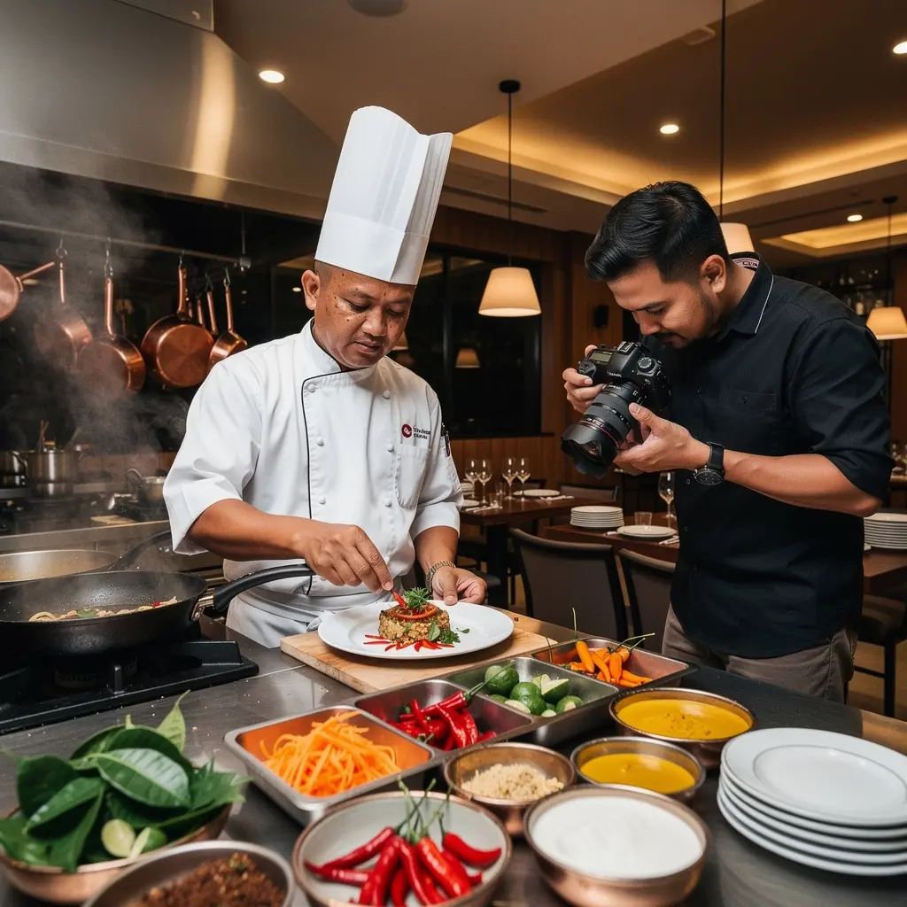 An outdoor corporate event with guests enjoying refreshments under a decorated tent.